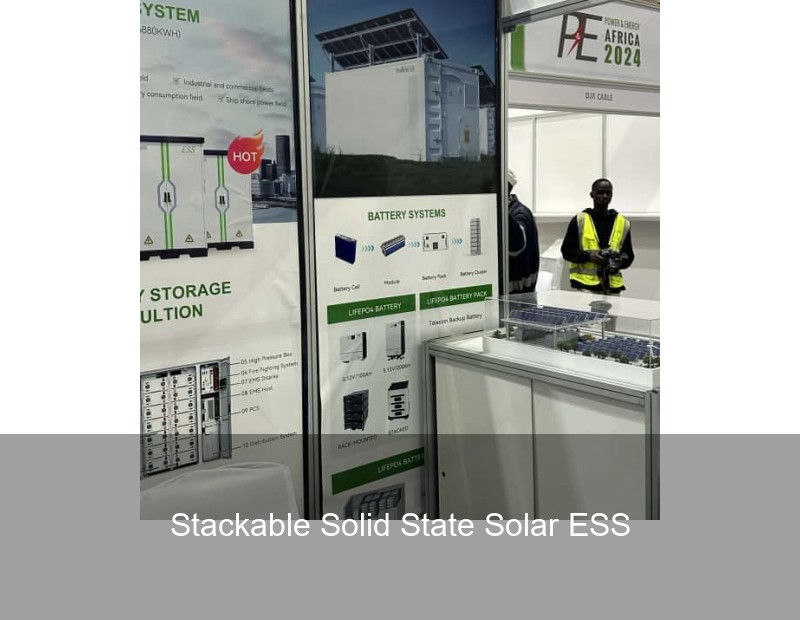 Stackable Solid State Solar ESS - Huijue Solar Carports and Energy Storage